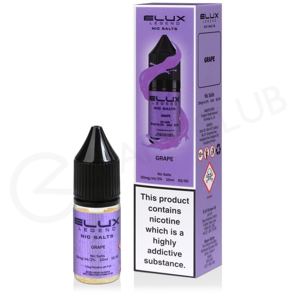 Никотинова сол ELUX Legend Grape 10ml