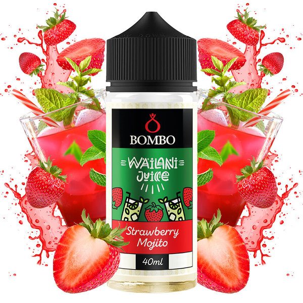 Bombo Wailani Juice Strawberry Mojito 120ml