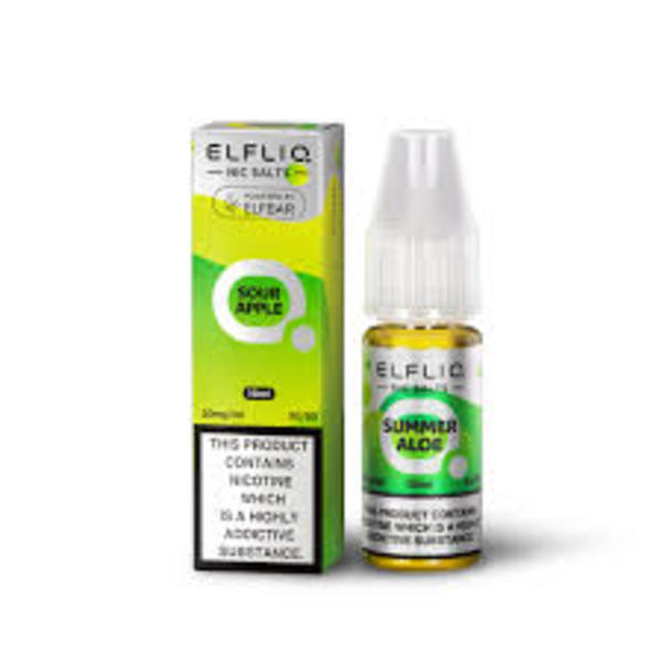 Никотинова сол Elfliq Sour Apple 20mg 10mg