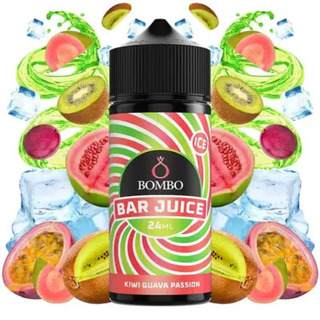 Bombo Bar Juice Kiwi Guava Passion 120ml