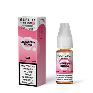 Никотинова сол Elfliq Strawberry Snoow 20mg 10ml